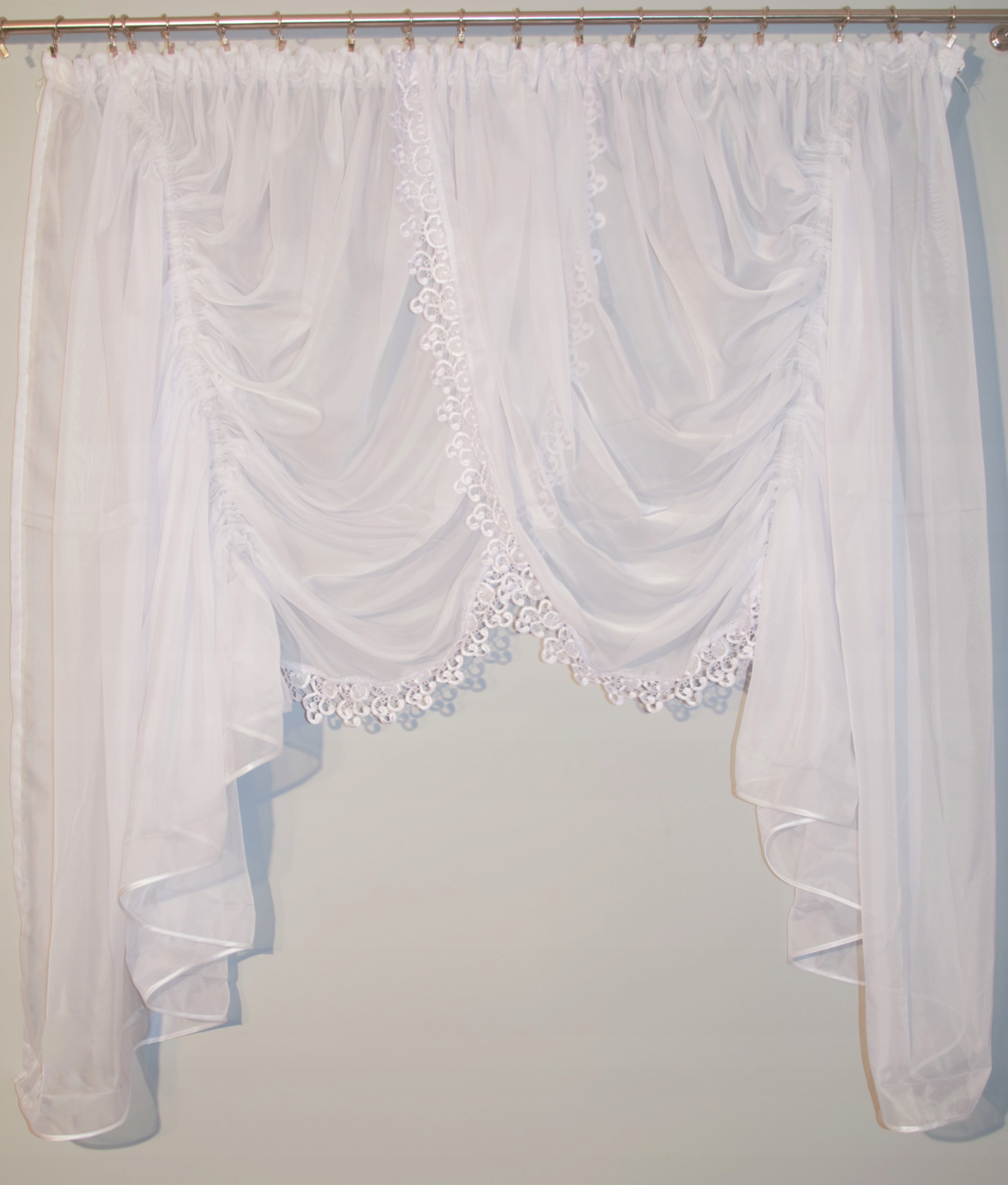 

Firanka Woal Kresz +gipiura Wys.do 160cm SZER.5 m