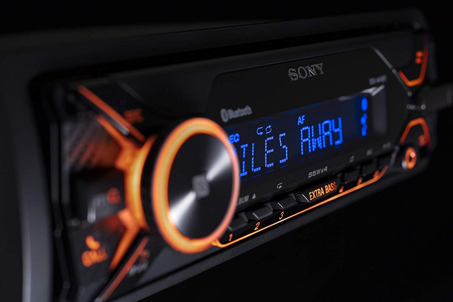 SONY DSX-A416BT ZMIANA KOLORYSTYKI RADIO BLUETOOTH