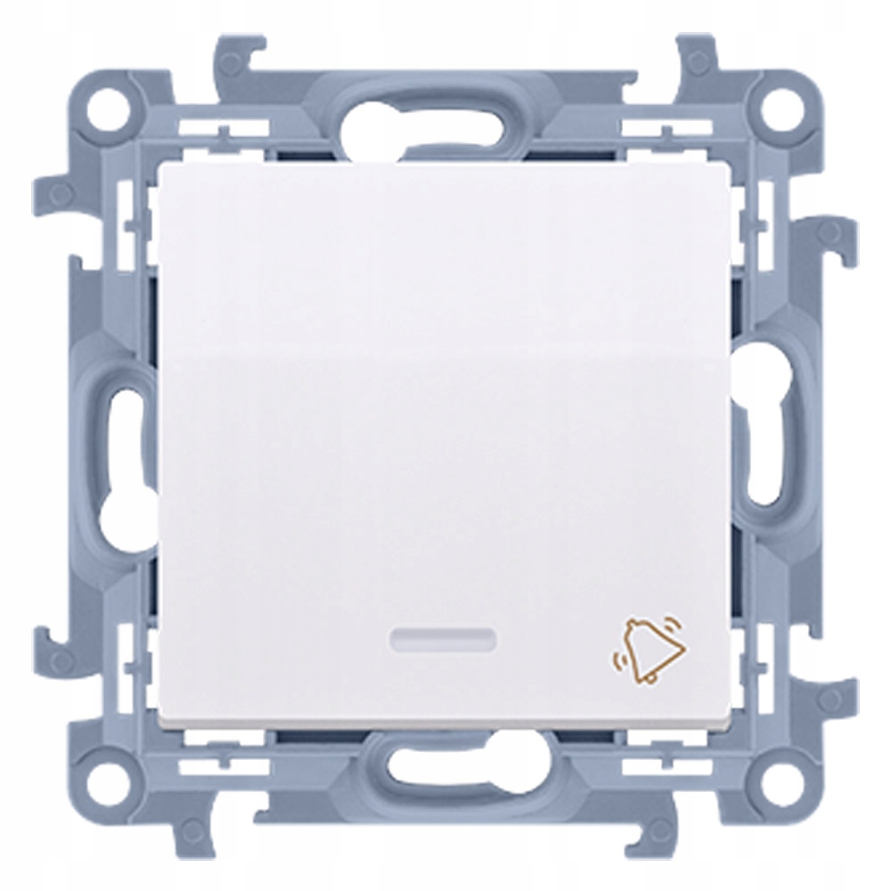 

Simon 10 Łącznik Zwier Dzwonek Podświetlany biały