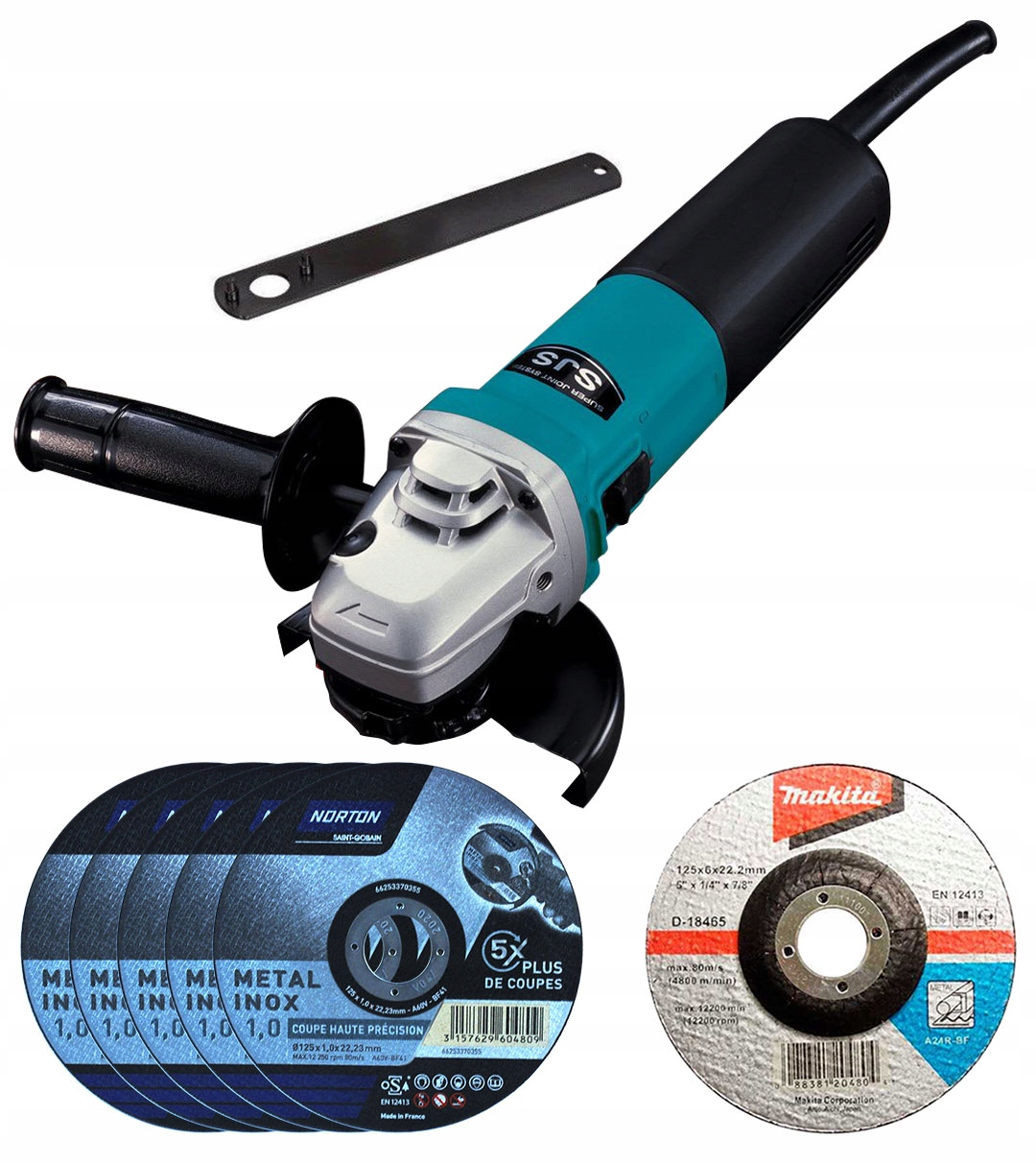 

Szlifierka 125 1400W regula obrotów Makita 9565CVR