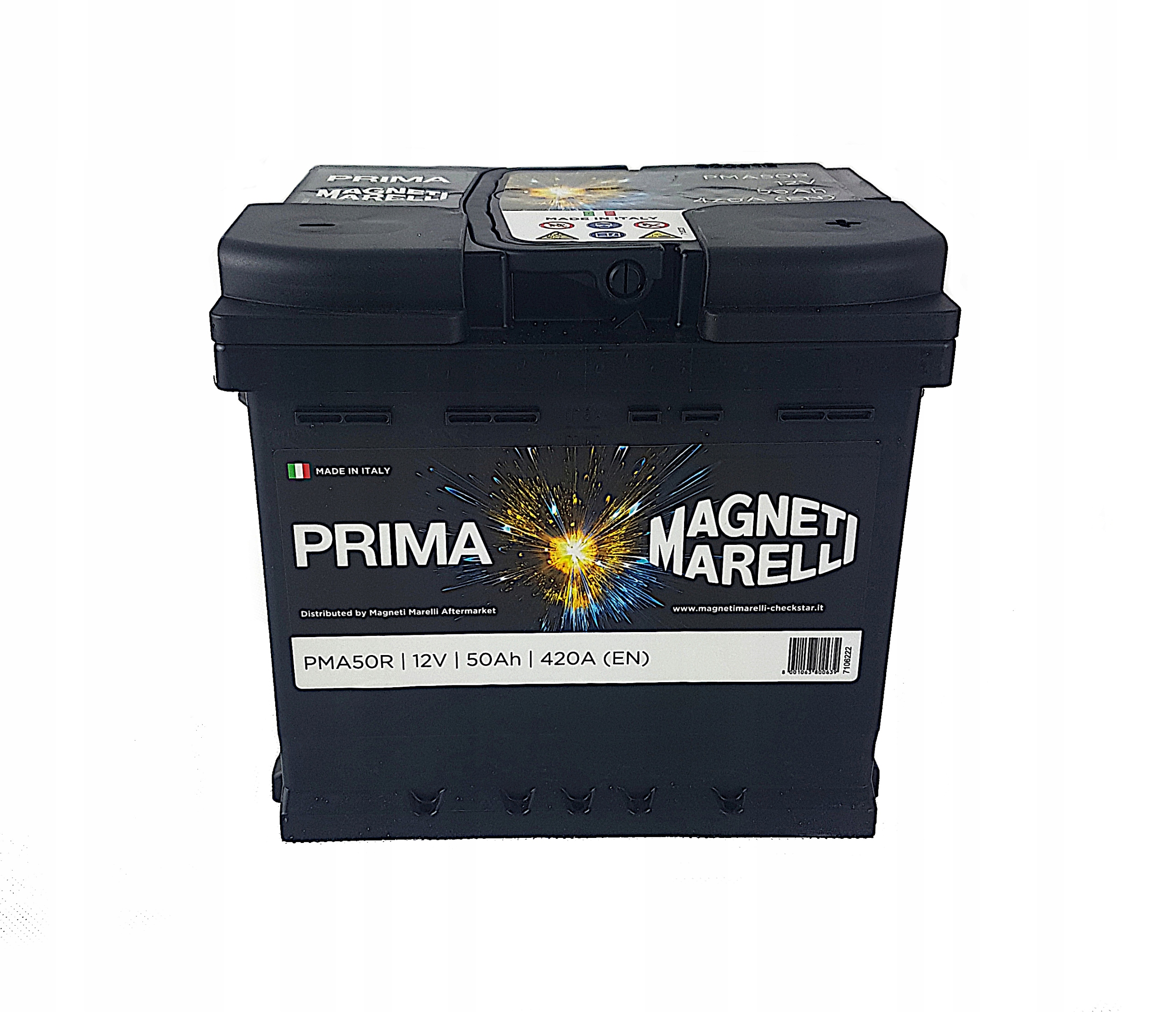 MM-PMA50R - Акумулятор MAGNETI MARELLI 50Ah 470a Бельсько-Бяла