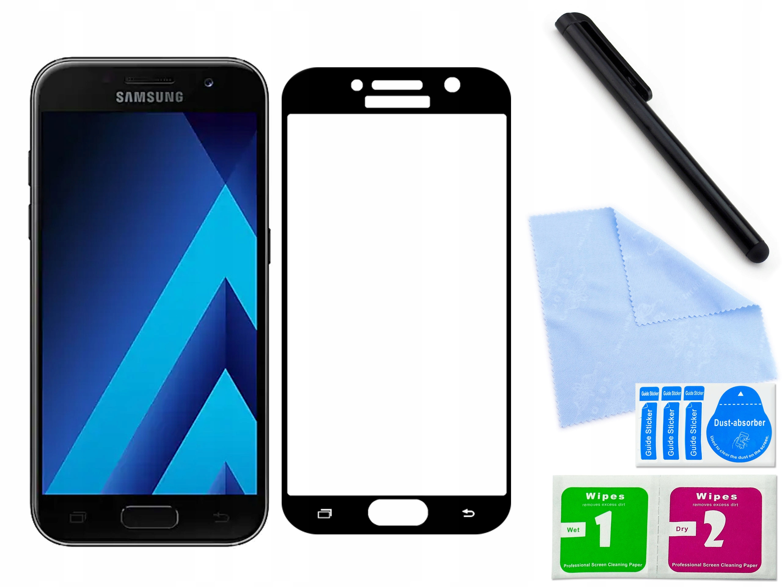 

Szkło hartowane do Samsung Galaxy A3 2017 Czarne