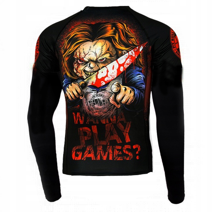 Pit Bull rashguard longsleeve Chucky Wanna Play XL