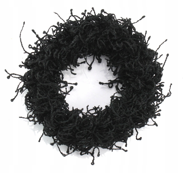 

Gumka Do Włosów Scrunchie Frotka Czarna