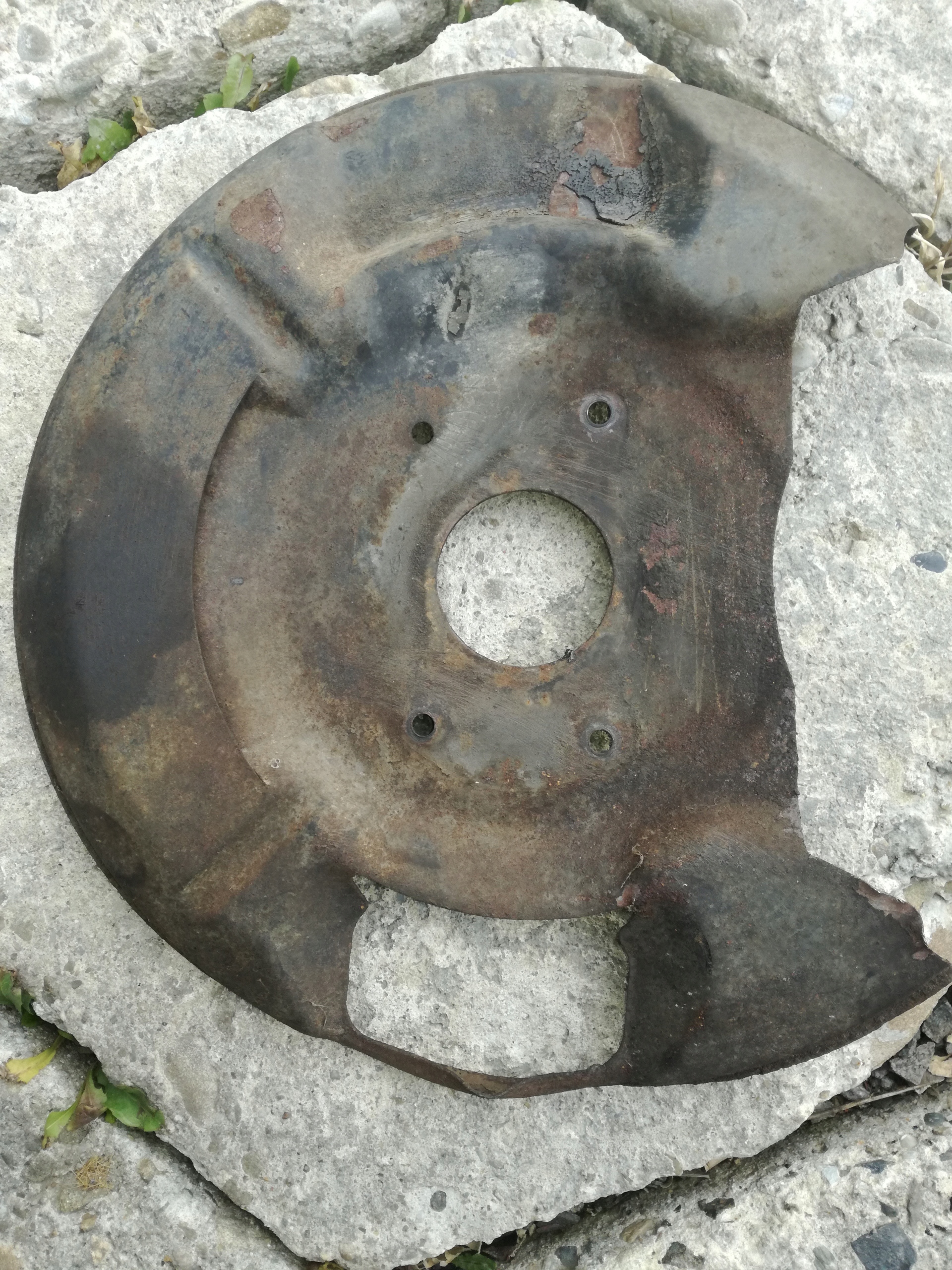 disc PRZECIWPYLOWA left front MERCEDES W107 R107