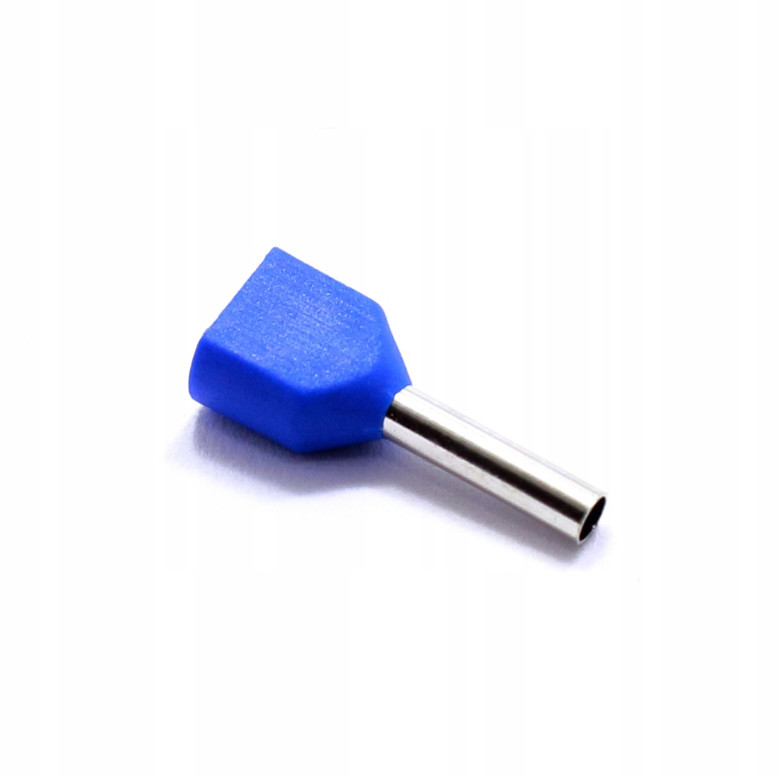 TULEJKA KABLOWA IZOLOWANA PODWÓJNA 2x0,75mm 100szt Marka PC-Kliper