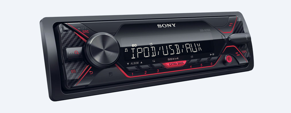 Sony DSX-A210UI Radio samochodowe MP3 USB Flac 4x55W Max Power Kod producenta DSX-A210UI