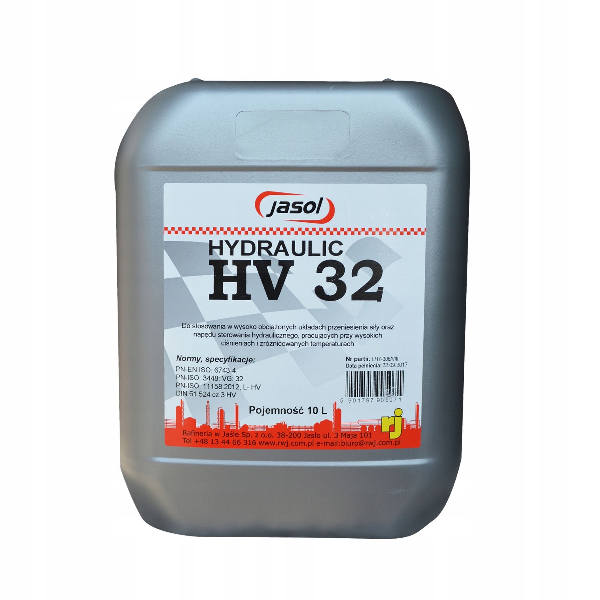 

Olej Hydrauliczny Jasol Hv 32 10 litrów