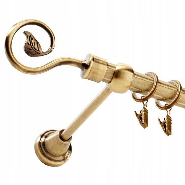 NOWOCZESNY KARNISZ CICHE KÓŁKA 19mm / 140cm WZORY Rodzaj karnisza pojedynczy