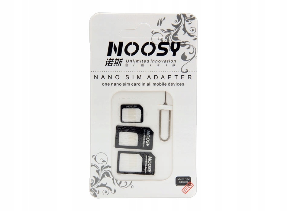 

Noosy Adaptery Do Karty Sim Micro Nano Adapter