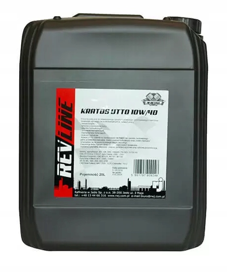 OLEJ REVLINE10W/40 20 L KRATOS UNIVERSAL TRANSMISSION OIL UTTO