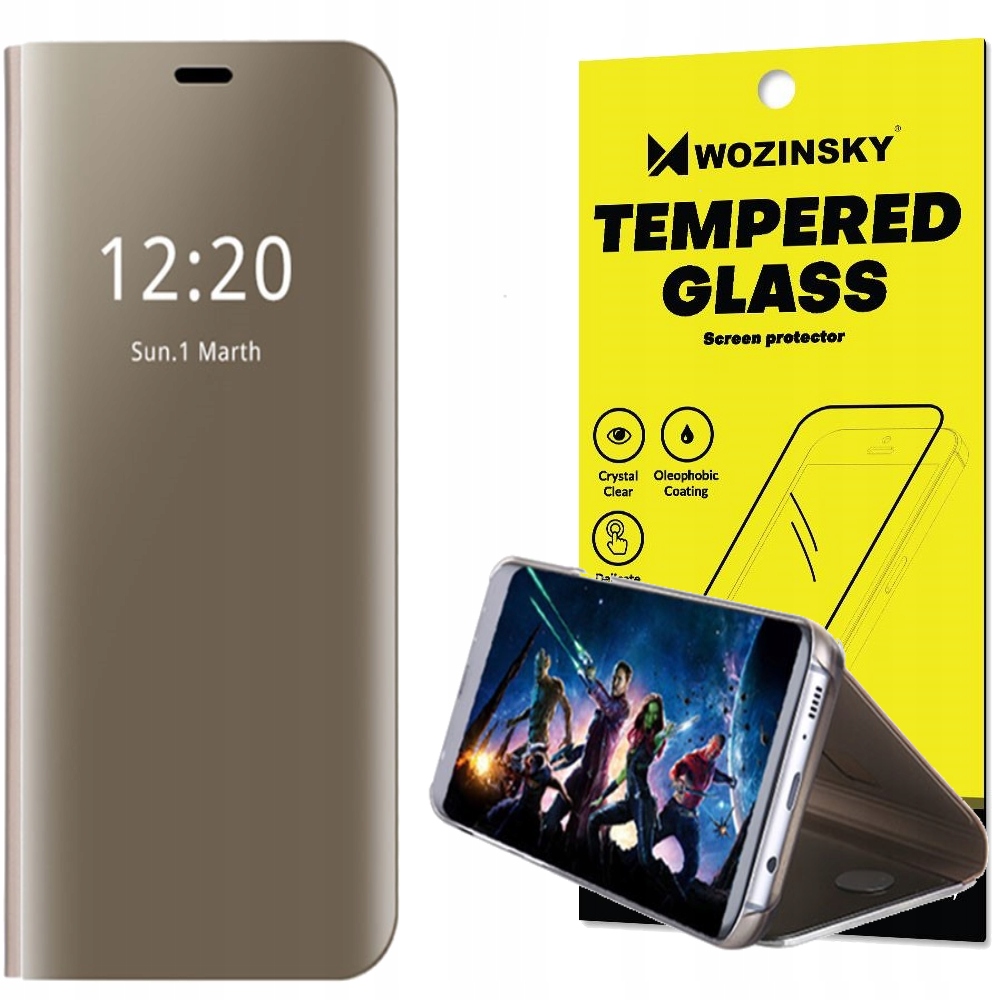 

Etui Clear View Klapka Do Samsung Galaxy A10 Szkło