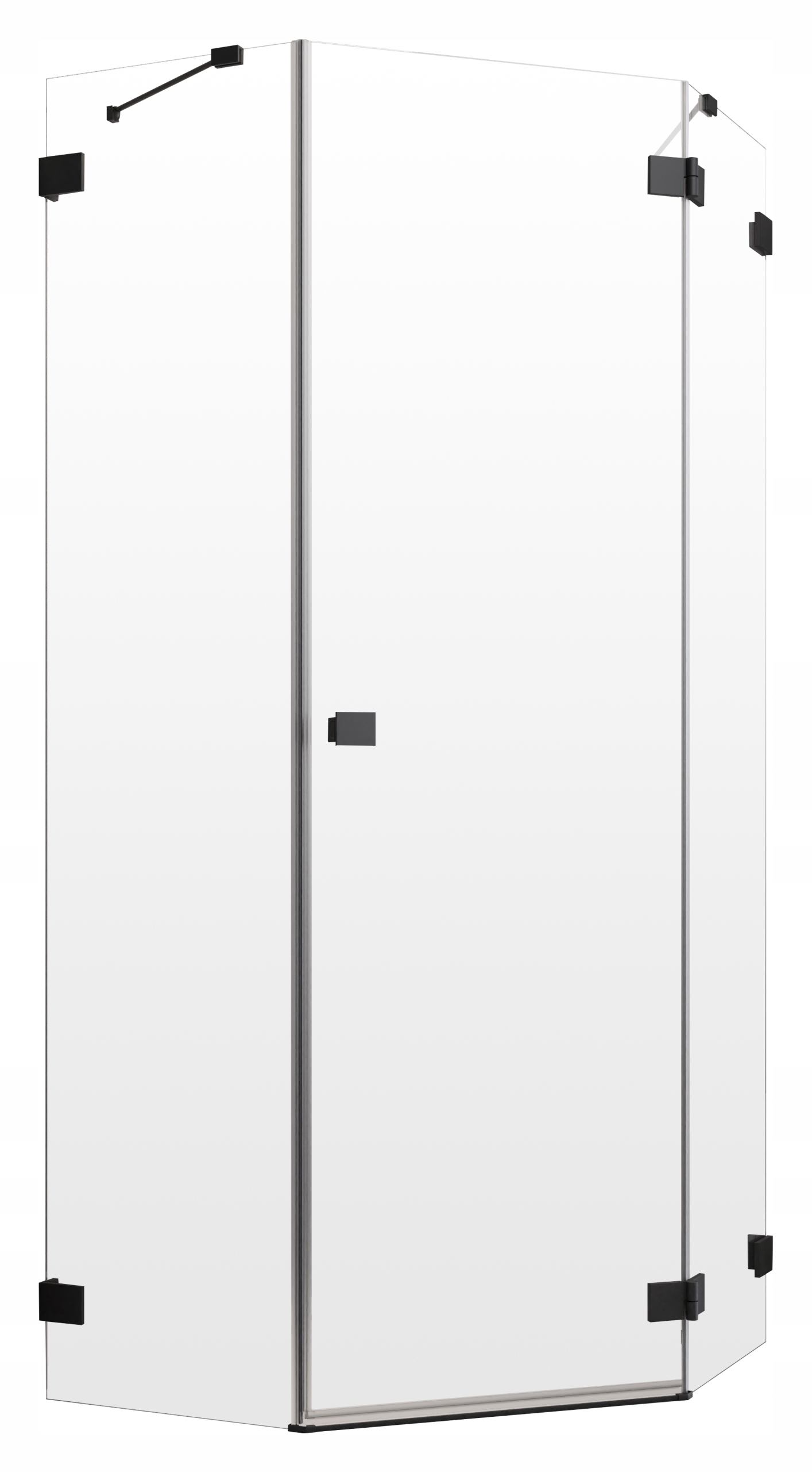 Kabina Essenza Pro Ptj 90x90 Radaway Black Prawa