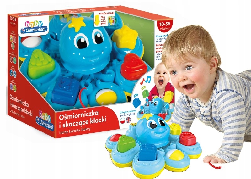

Clementoni Ośmiorniczka sorter interaktywny 50121