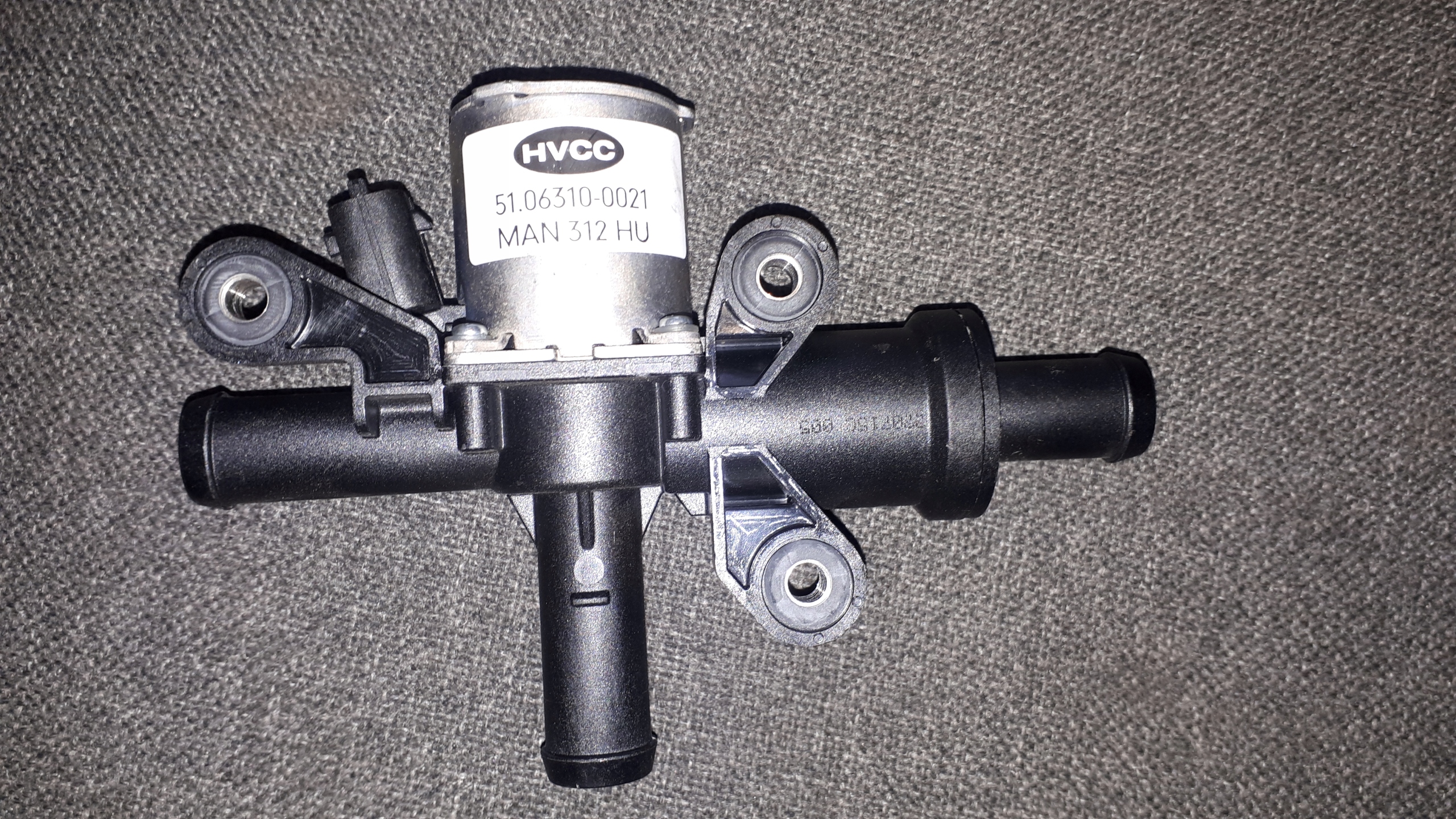 51063100021 - MAN TGX TGS E6 клапан рідини нагрівача