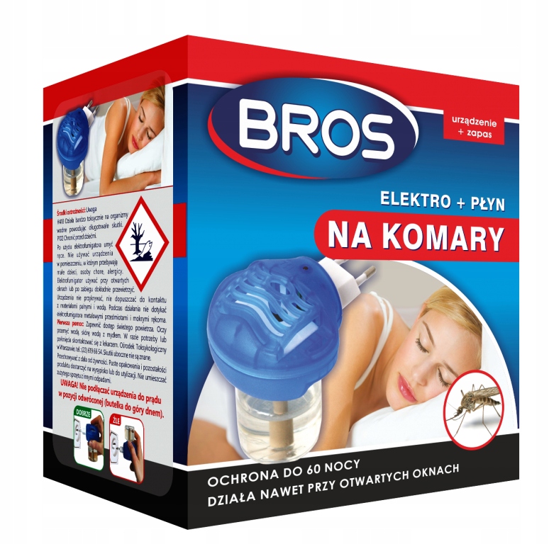 

Bros Elektro Płyn Komary 40 ml(60 nocy)
