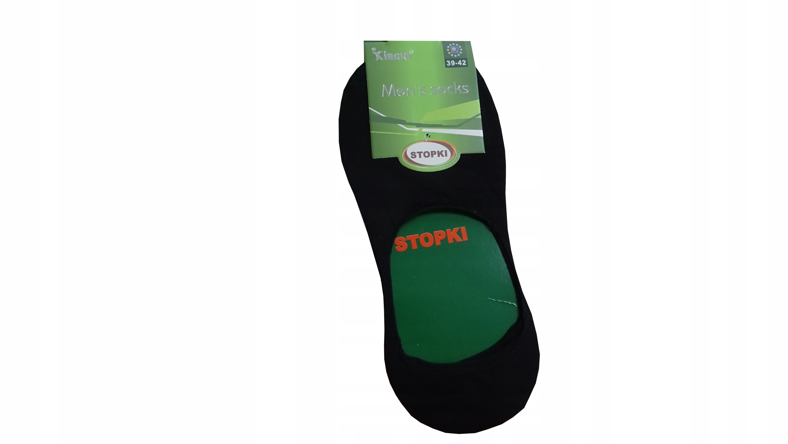 

Stopki Skarpety bawełna Grafitowe + silikon 40-43