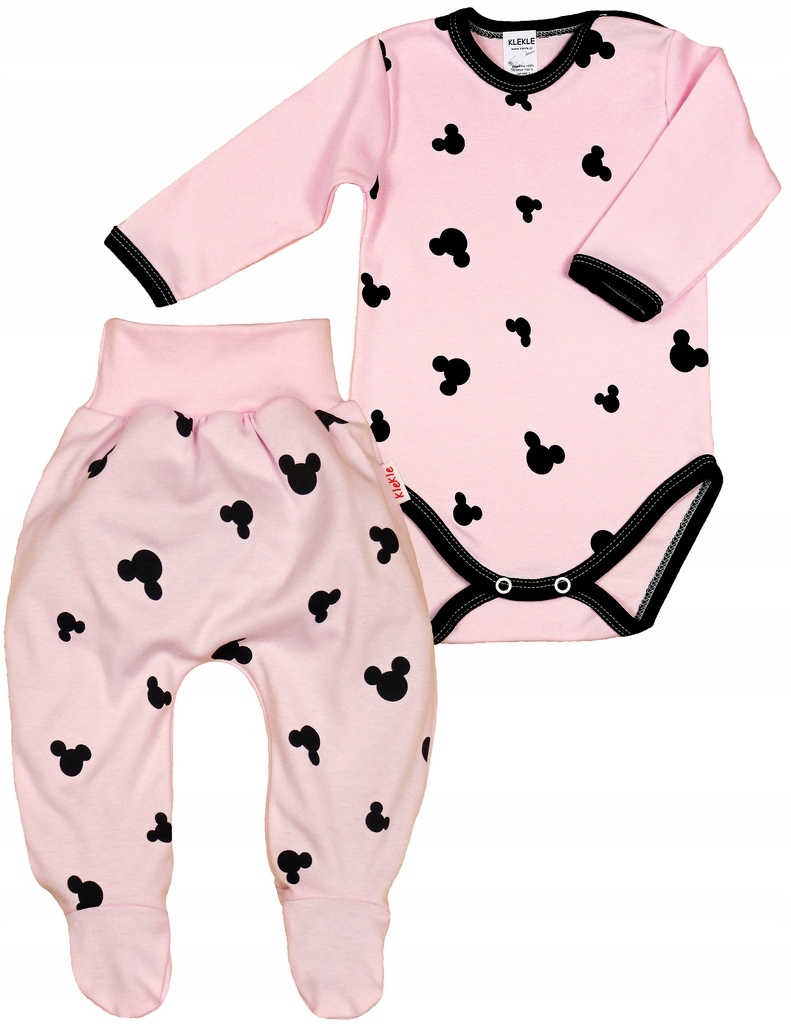 

Komplet Body DŁUGIrękaw +półśpioch 56 Klekle
