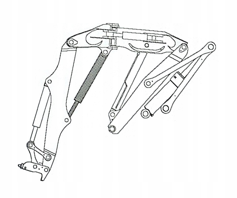 MECALAC 12MXT zestaw uszczelnien silownika II Machine type Excavator Backhoe loader