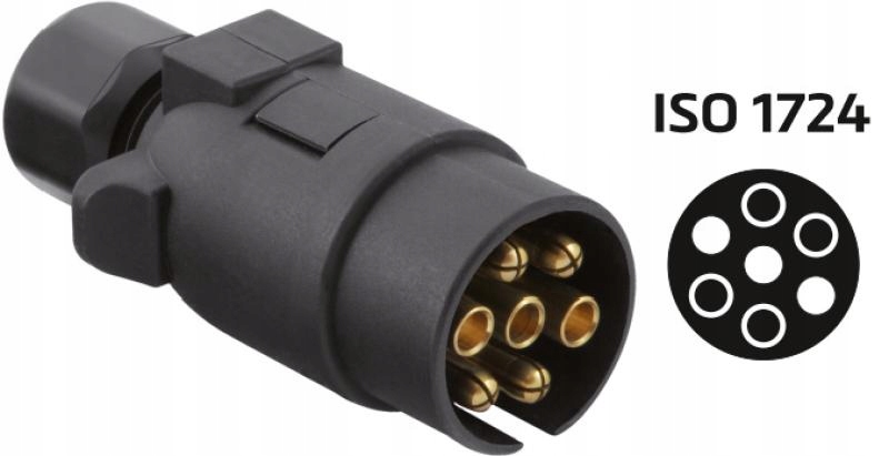 WTYCZKA SAMOCHODOWA DO PRZYCZEP 12V 7PIN PLASTIK