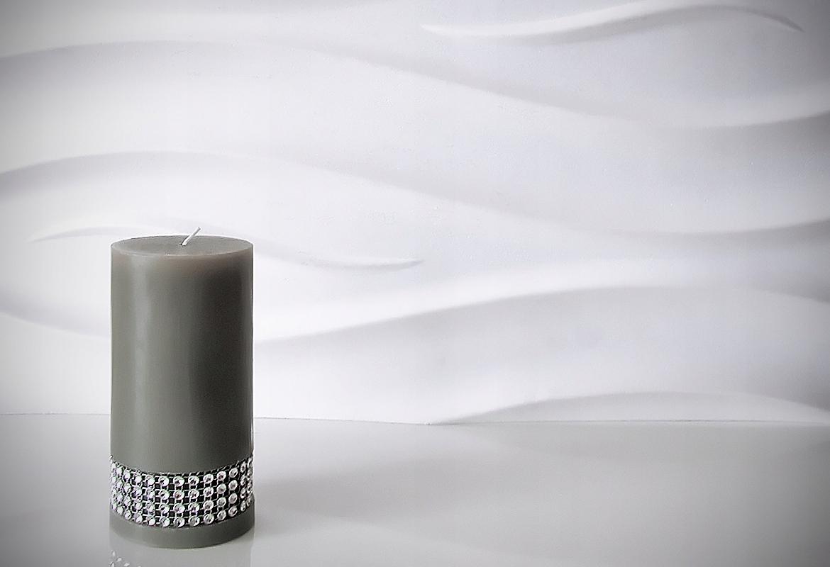 Styropianowe Panele Ścienne 3D 60x60OCEAN Długość 60 cm