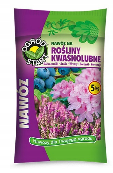 

Ogród Start Nawóz Na Rośliny Kwaśnolubne 5KG