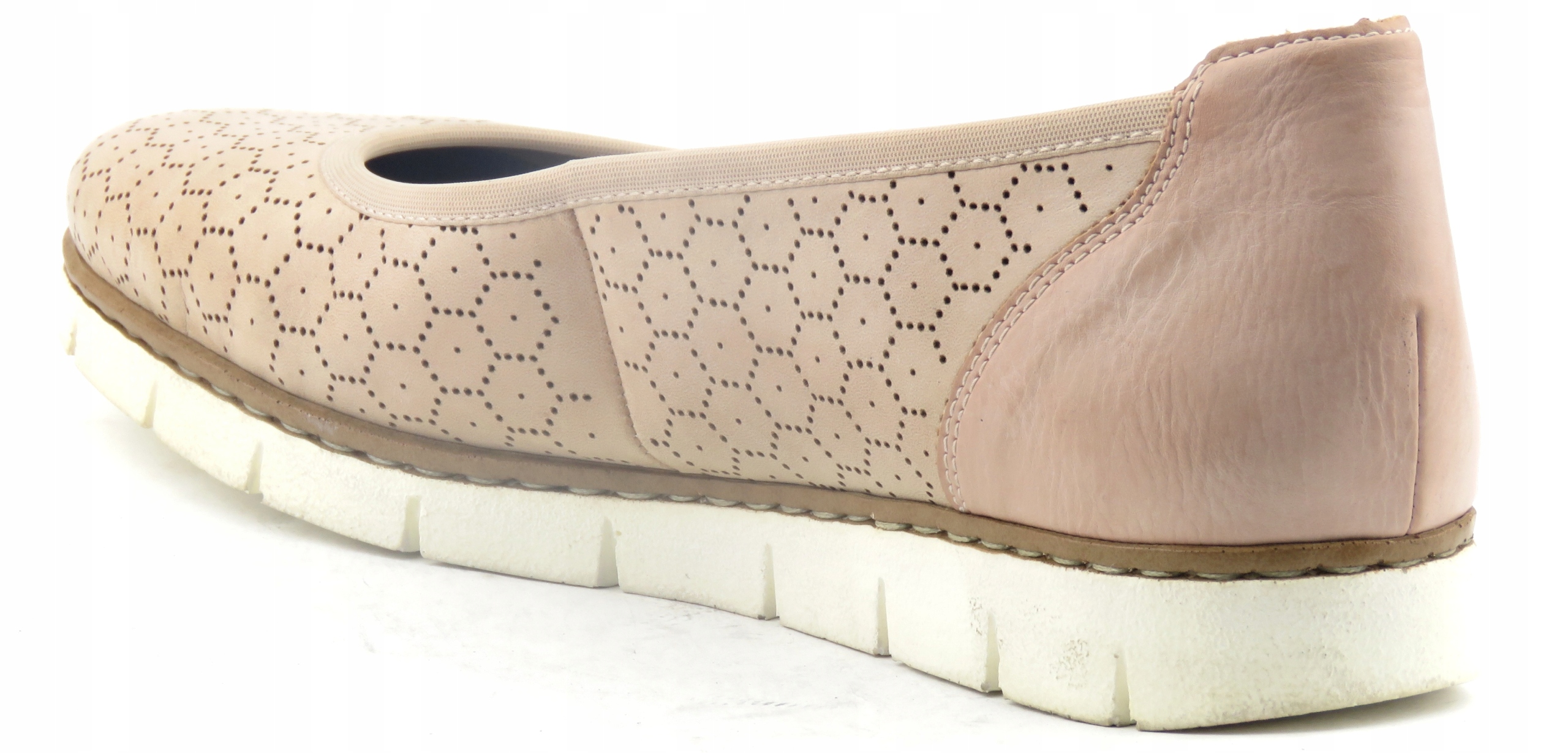 BALERINY,ESPADRYLE RIEKER M1365 ROSA WYPRZEDAŻ B37 Marka Rieker