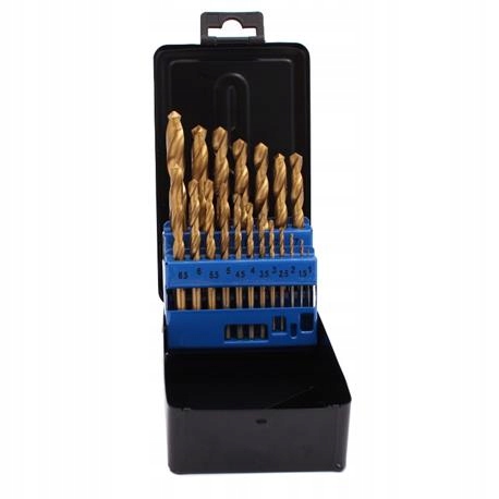 Vrták Do Kovu 25ks 1.0-13 mm Hss Titan