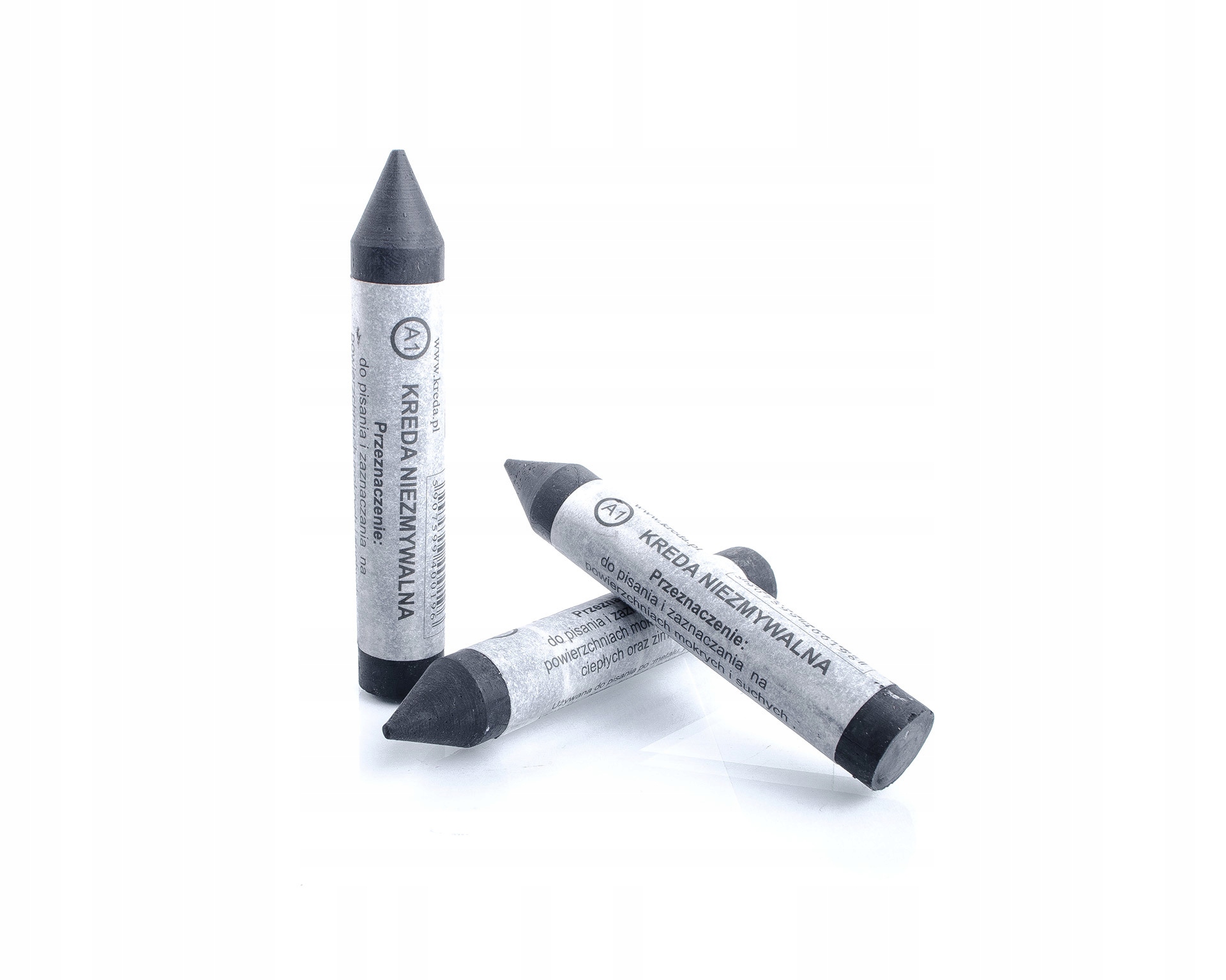 

Kreda niezmywalna wodoodporna Czarna