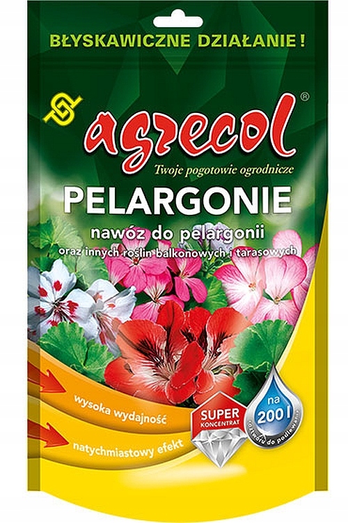 

Nawóz Krystaliczny do Pelargonii 200g Agrecol