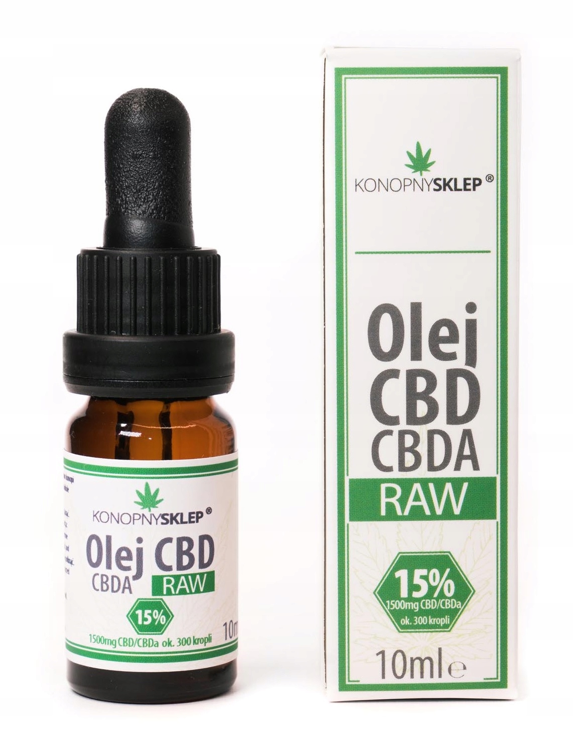 

Olej konopny Raw 15% Cbd+cbda 10ML 1500mg analiza