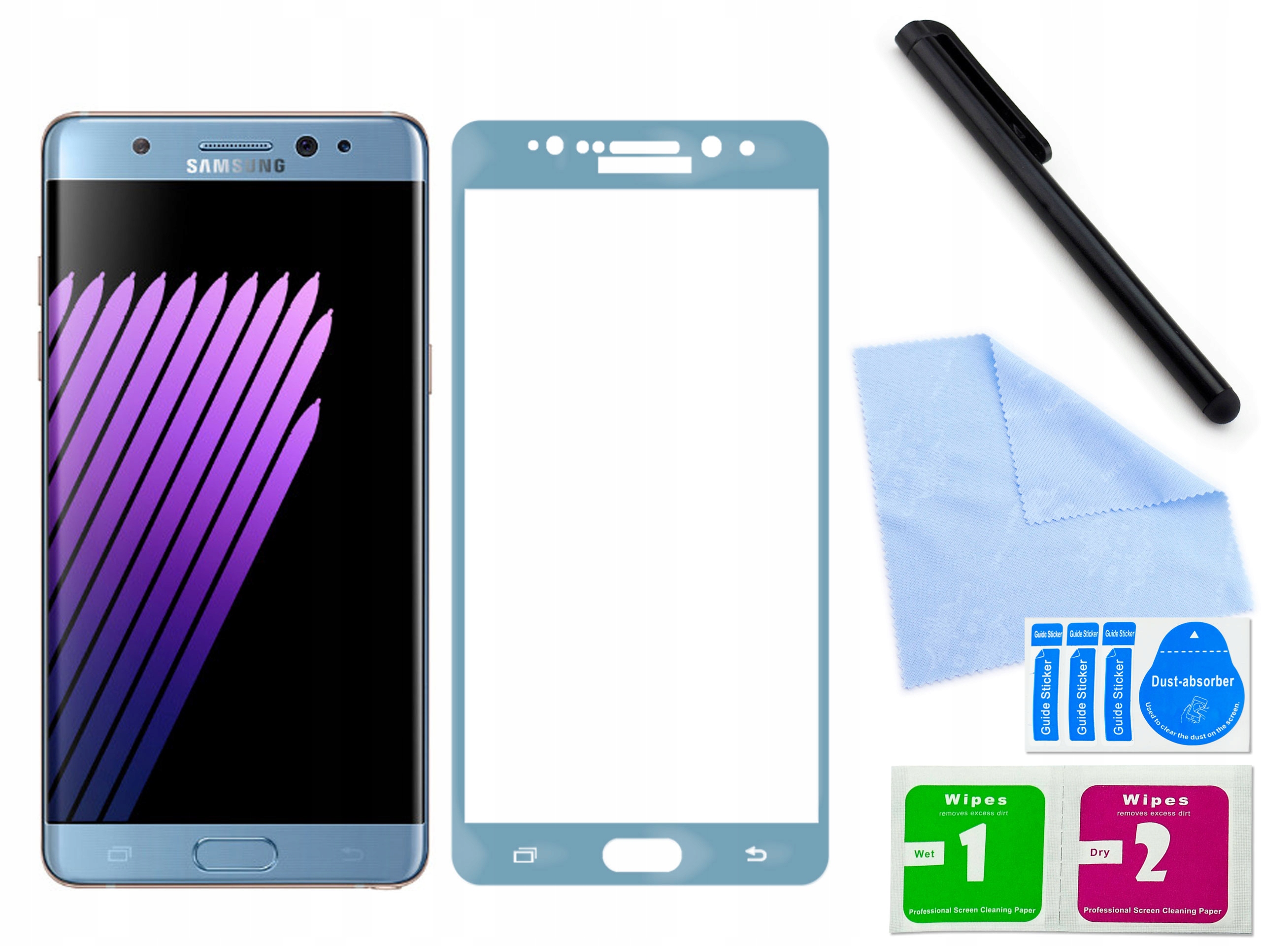 

Szkło do Samsung Galaxy Note 7 Niebieskie