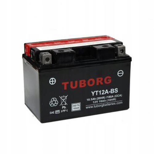 

Akumulator Tuborg YT12A-BS 10.5Ah 180A Agm
