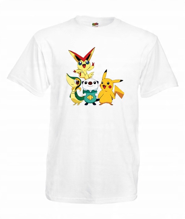 

L Koszulka Męska Pokemon Go Pikachu Pokeball