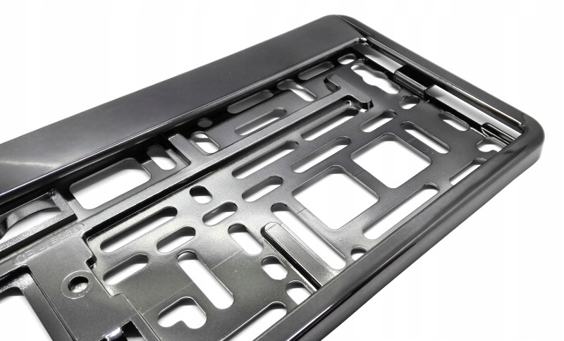 

Ramka tablicy rejestracyjnej metaliczna grafitowa