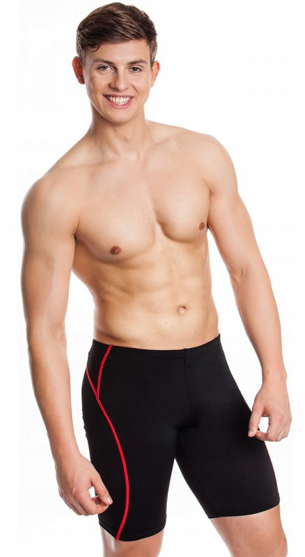 JAMMER AQUASPEED BLAKE SPODENKI PŁYWACKIE KĄPIELÓWKI r. M - czarny Rozmiar M