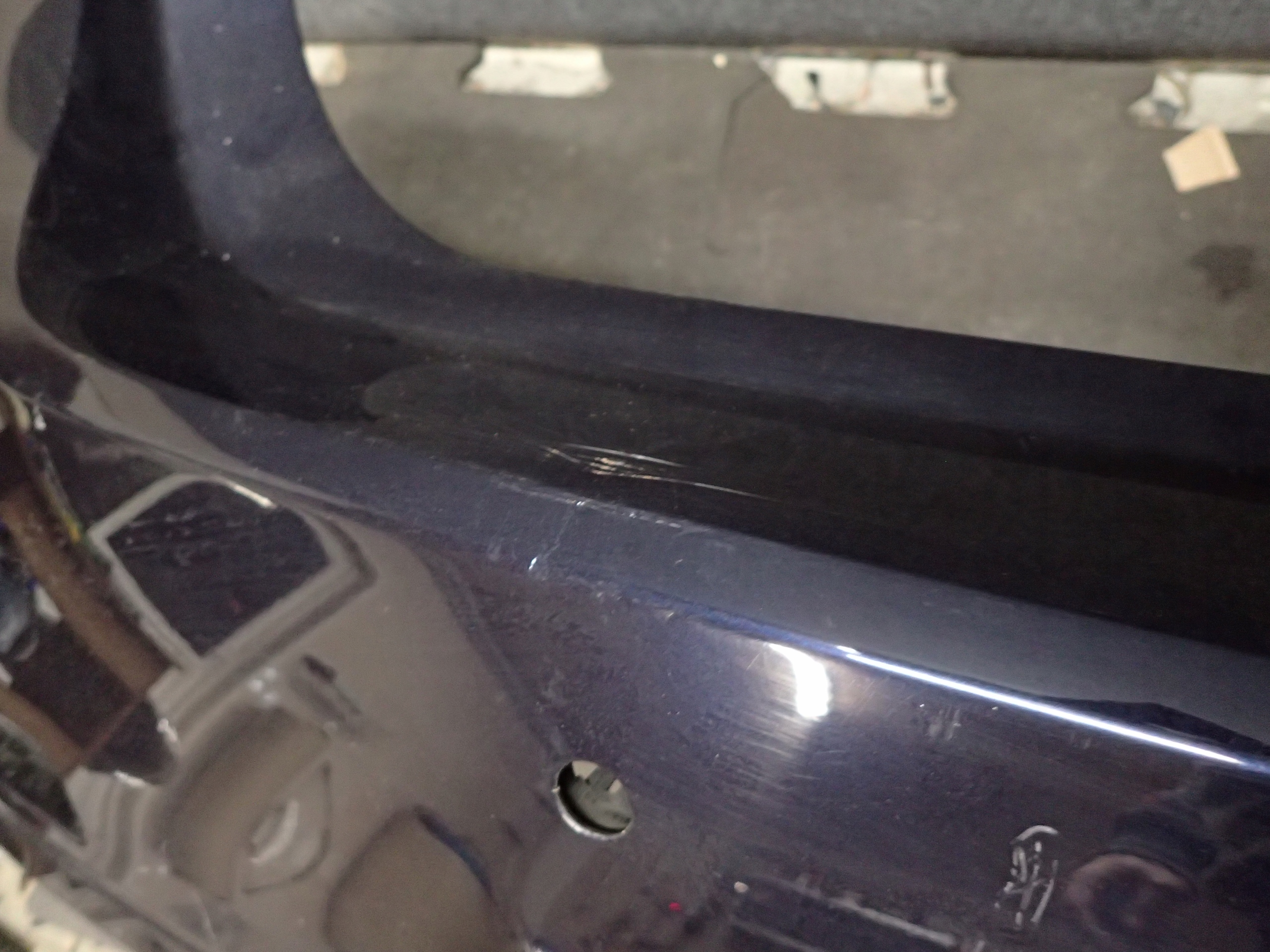 BUMPER REAR PART BMW III 3 F30 SEDAN
