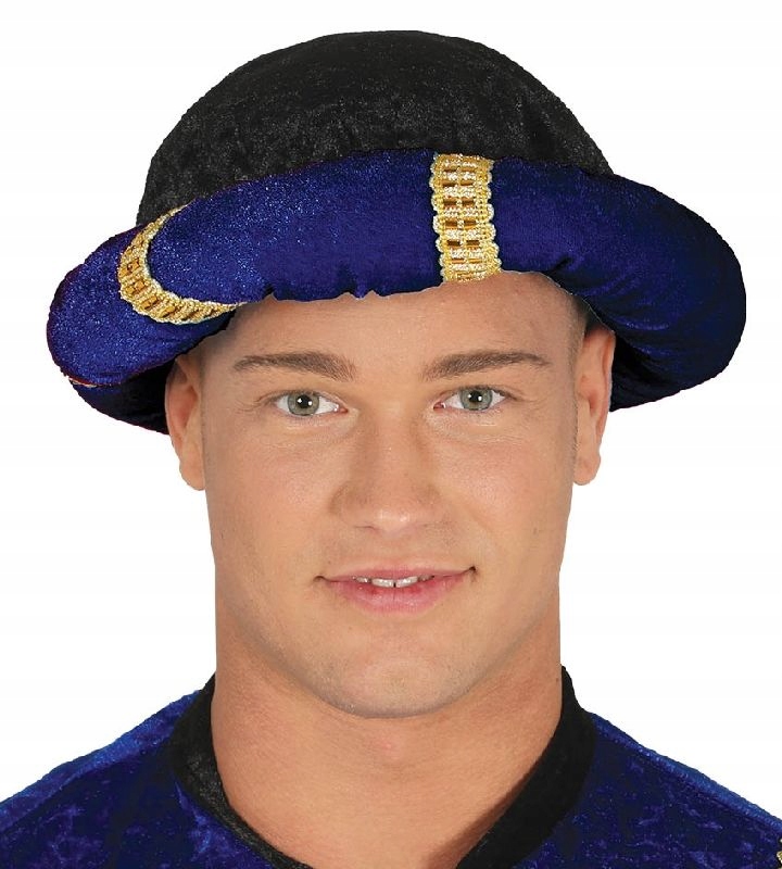 

Czapka Turban Sułtana Niebieski Szejk G13156