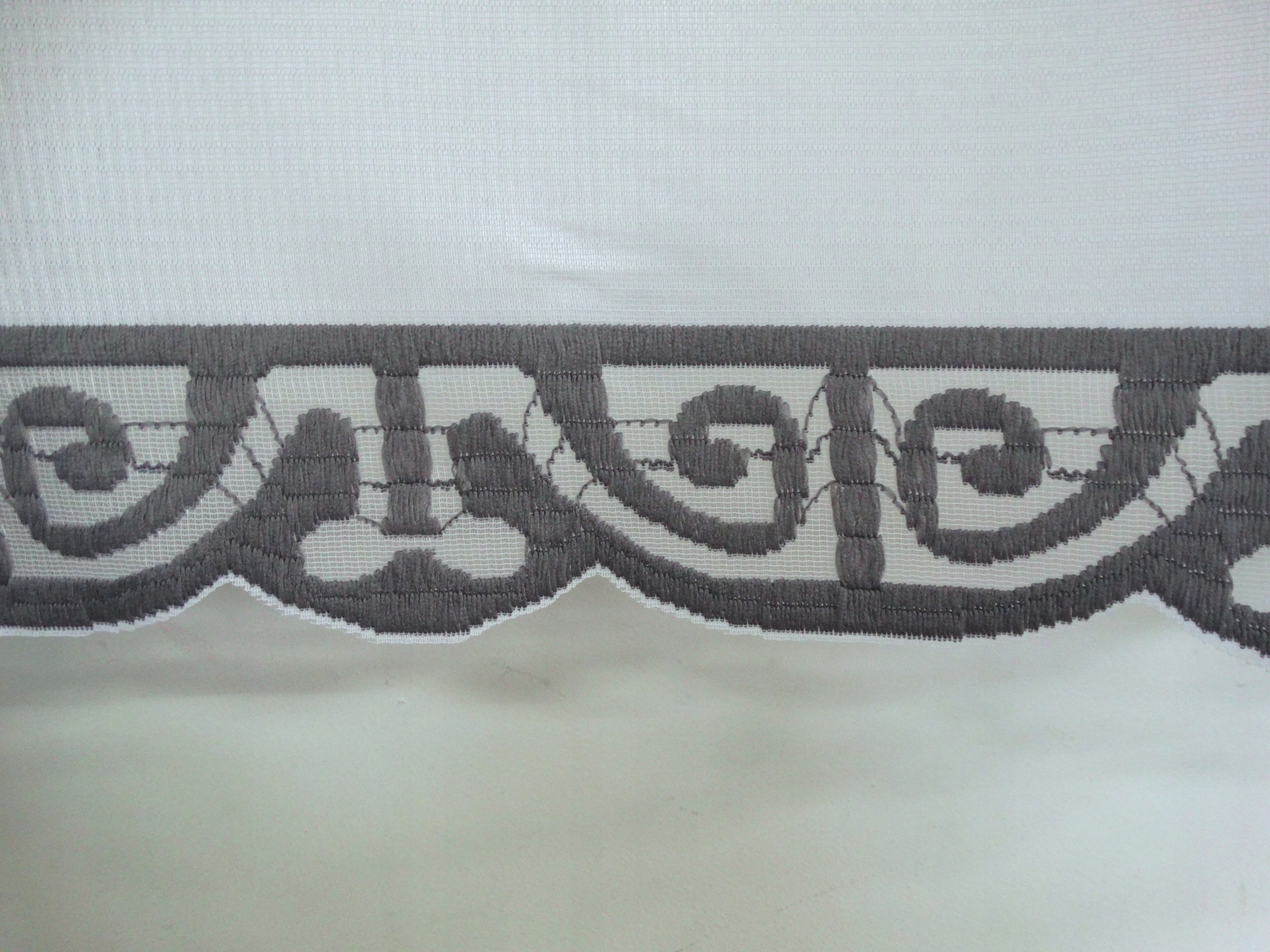 Mg Záclona 573/116 Šedá 500X160 cm hotová obšitá M