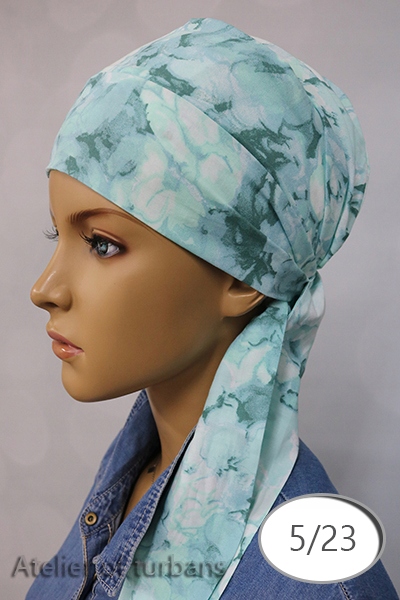 Chusta Carmen - bawełna Turban po chemioterapii Rozmiar uniwersalny