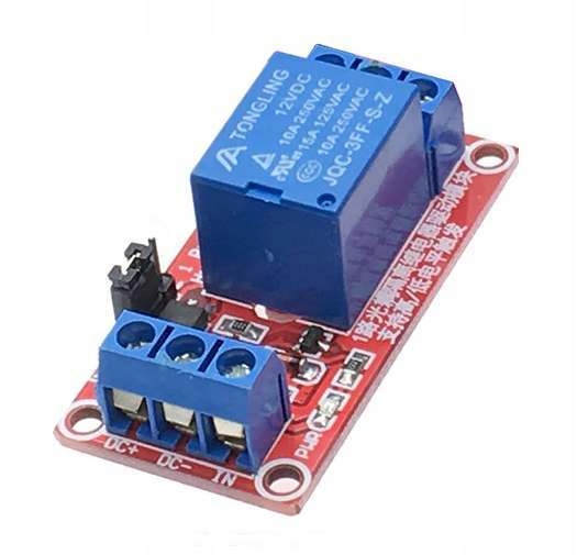 

Moduł 1x Przekaźnik 12V 10A Hi/Lo Avr Arduino E10D