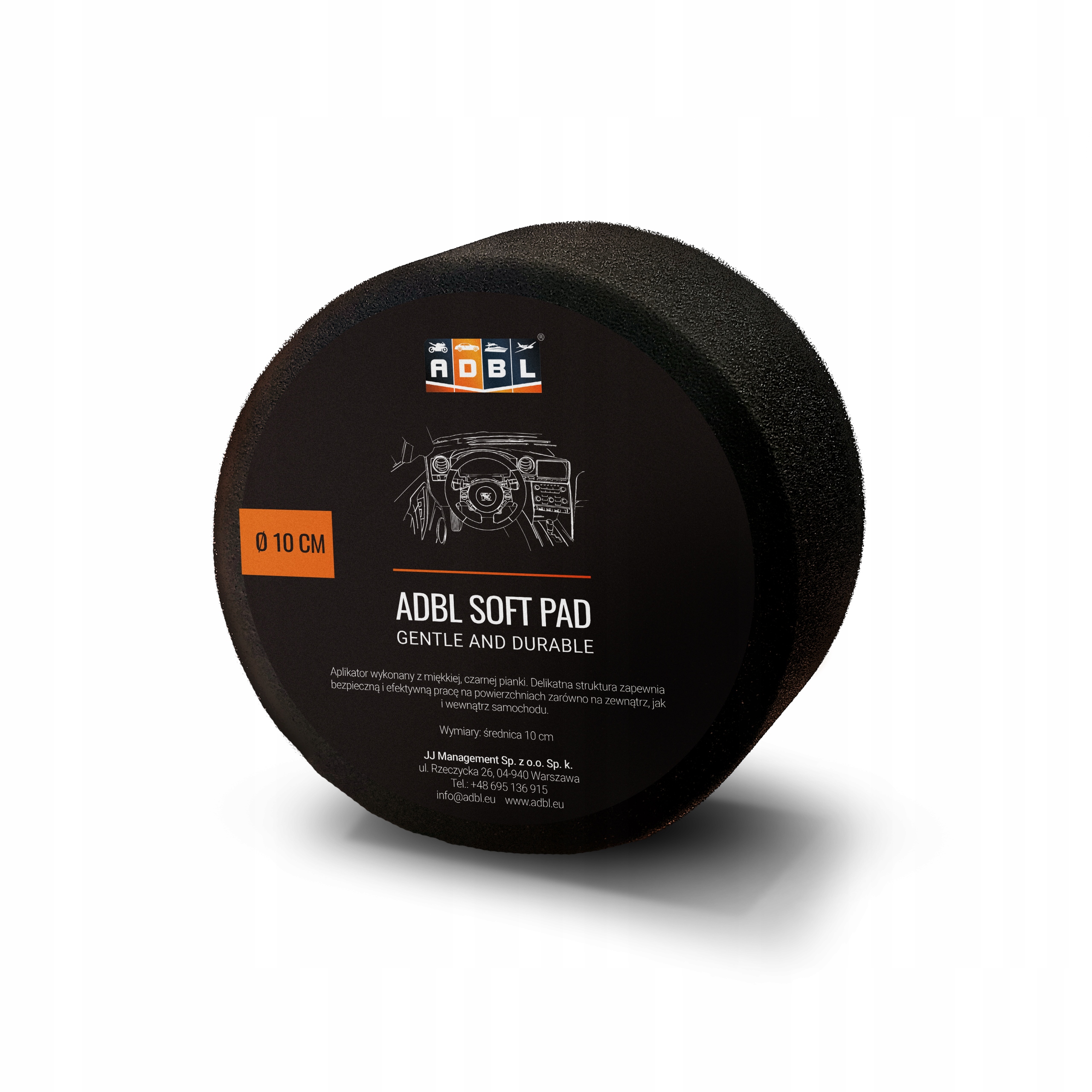 

Adbl Aplikator Soft Pad Do Dressingów 10 CM