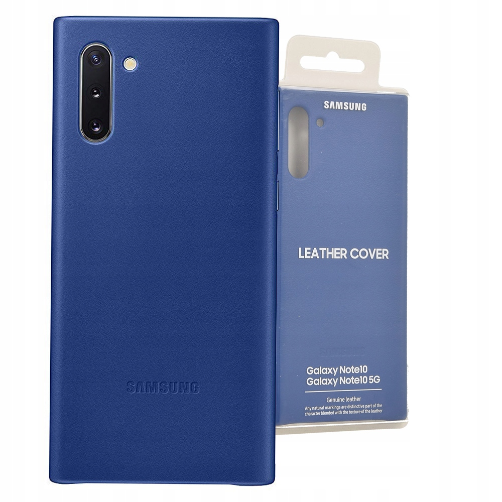 

Etui Samsung Leather do Note 10, obudowa, cover