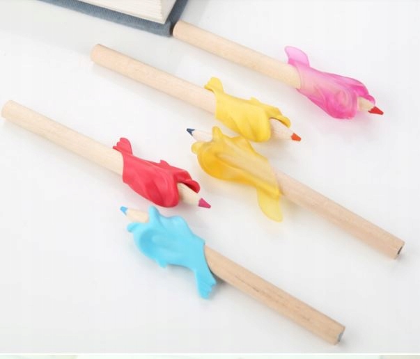 NAKŁADKA KOREKCYJNA NA DŁUGOPIS/OŁÓWEK RYBA RYBKA DELFIN Marka inna