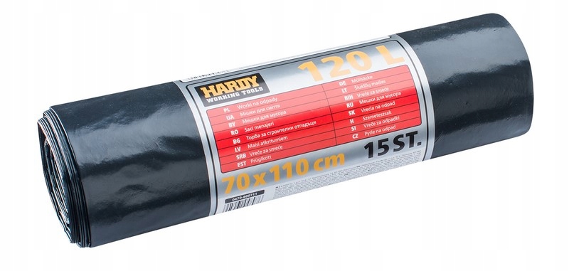 

Worki Na Odpady Grube 120L 15SZT Hardy 0470-800711