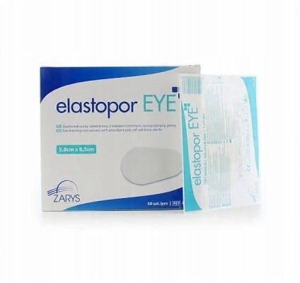 

Elastopor Eye opatrunek oczny 5cmx7,5cm 50szt