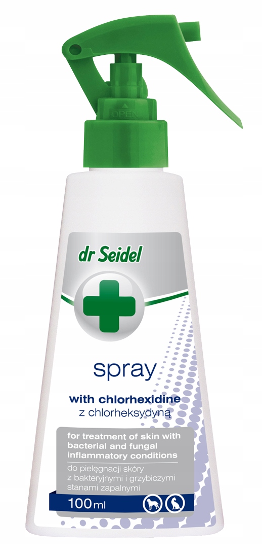 

Dr Seidel Spray z chlorheksydyną zakażenia 100ml