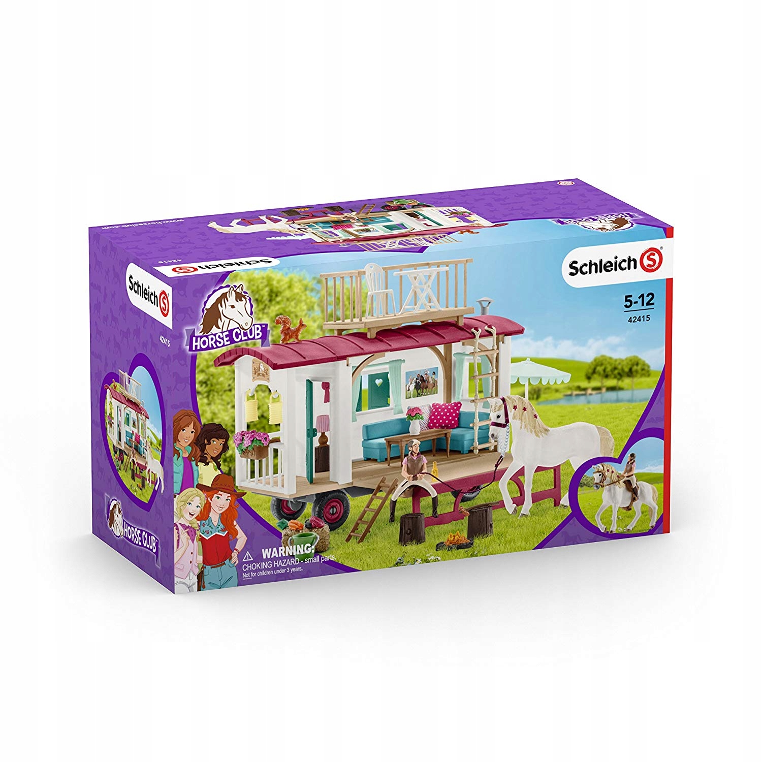 

Schleich 42415 Przyczepa Do Tajnych Spotkań Klubu