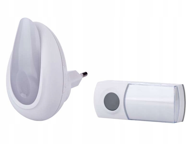 

Emos Dzwonek Bezprzewodowy Z Lampką 230V+12V P5725