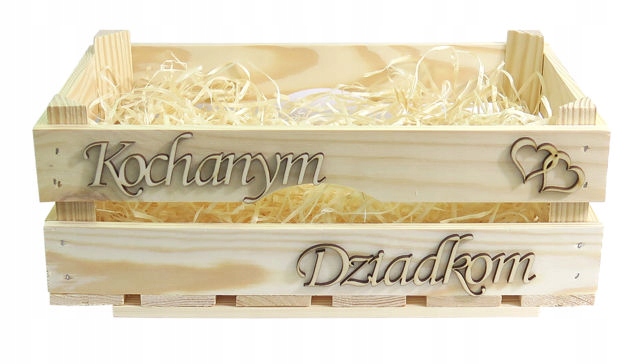 

Skrzynka dziadkom ślub decoupag podziękowanie AA71